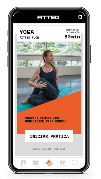 Prática de Yoga